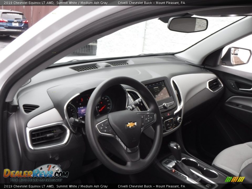 2019 Chevrolet Equinox LT AWD Summit White / Medium Ash Gray Photo #11