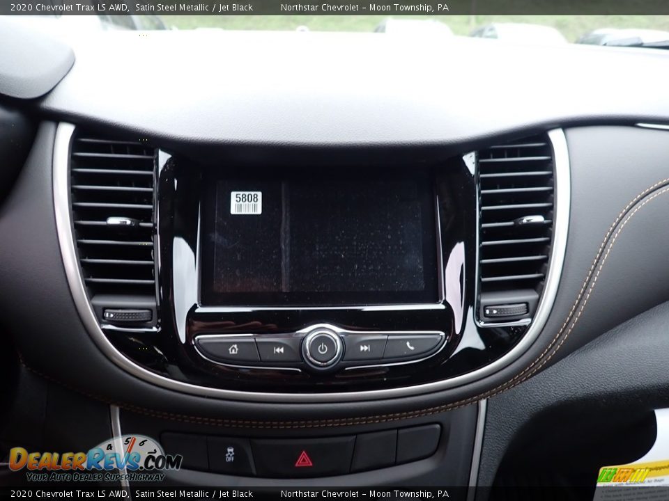 2020 Chevrolet Trax LS AWD Satin Steel Metallic / Jet Black Photo #14