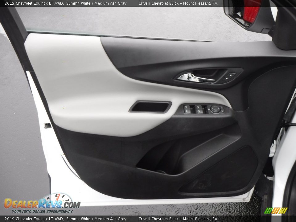 2019 Chevrolet Equinox LT AWD Summit White / Medium Ash Gray Photo #12