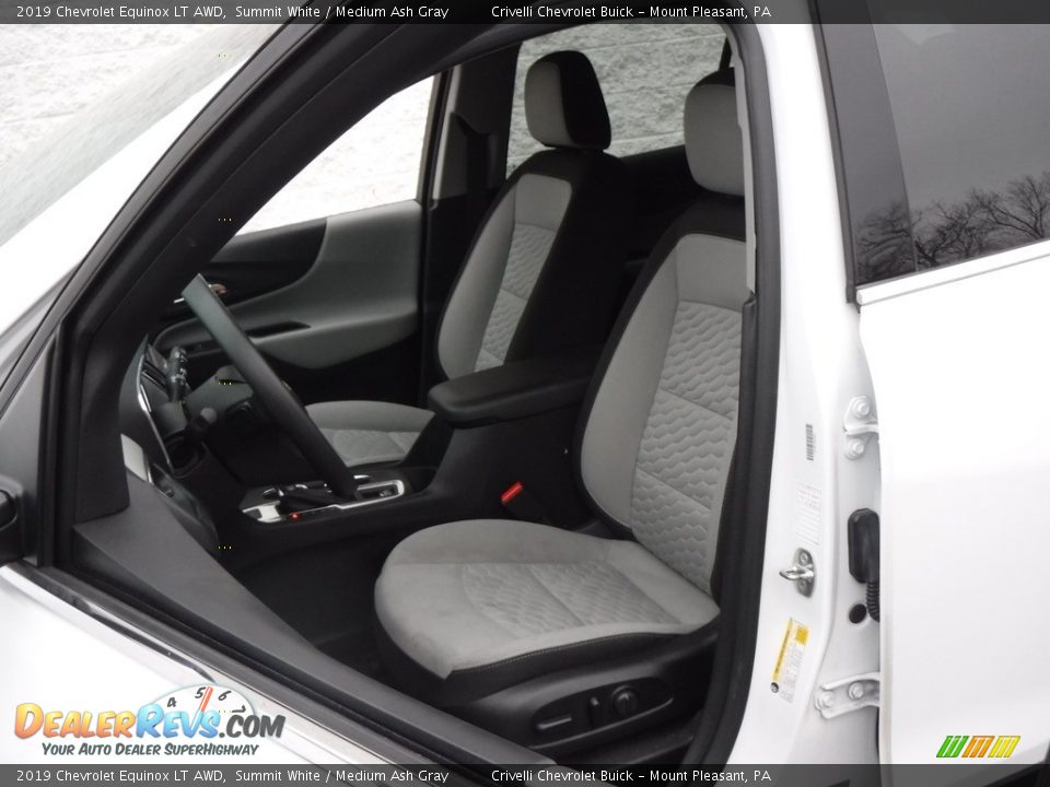 2019 Chevrolet Equinox LT AWD Summit White / Medium Ash Gray Photo #13