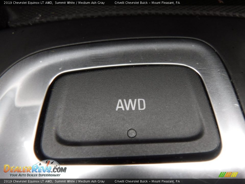 2019 Chevrolet Equinox LT AWD Summit White / Medium Ash Gray Photo #16