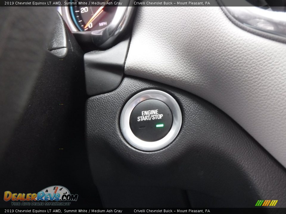 2019 Chevrolet Equinox LT AWD Summit White / Medium Ash Gray Photo #20