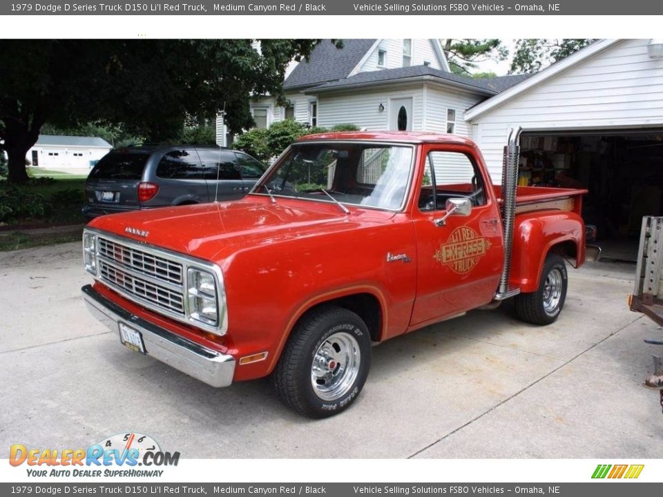 Medium Canyon Red 1979 Dodge D Series Truck D150 Li'l Red Truck Photo #3