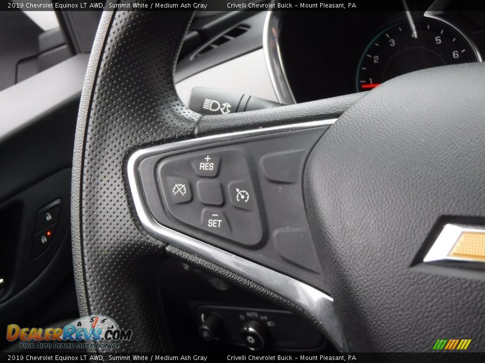 2019 Chevrolet Equinox LT AWD Summit White / Medium Ash Gray Photo #22