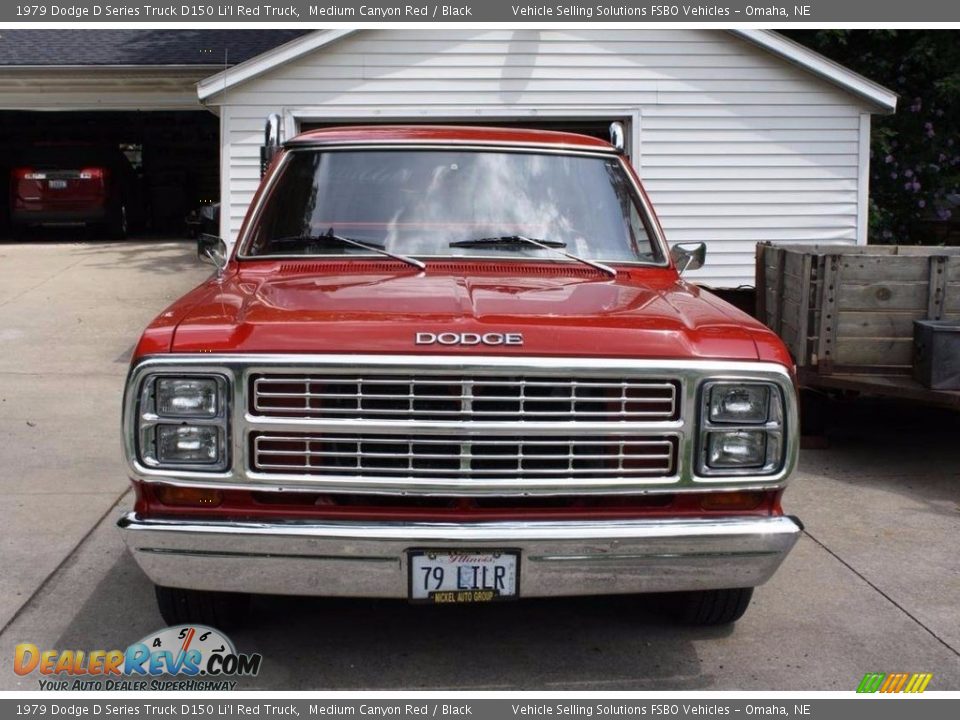 Medium Canyon Red 1979 Dodge D Series Truck D150 Li'l Red Truck Photo #4