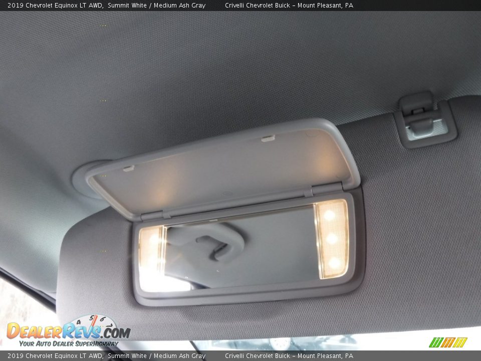 2019 Chevrolet Equinox LT AWD Summit White / Medium Ash Gray Photo #24
