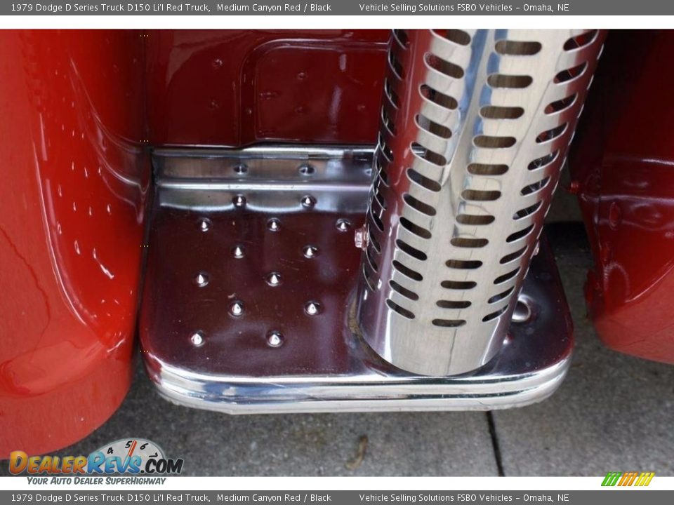 Exhaust of 1979 Dodge D Series Truck D150 Li'l Red Truck Photo #7