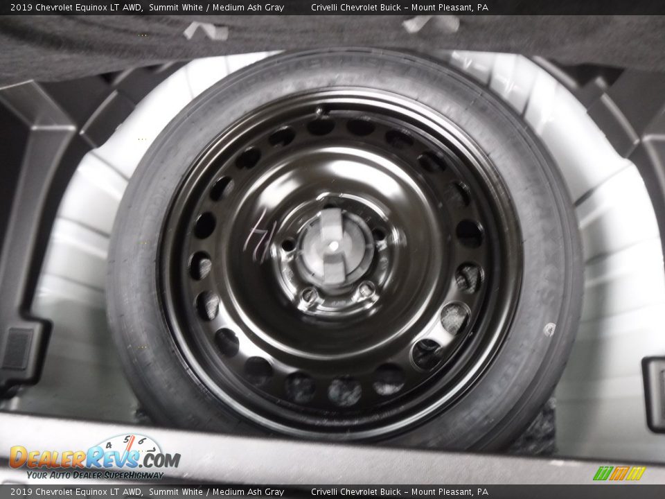 2019 Chevrolet Equinox LT AWD Summit White / Medium Ash Gray Photo #28