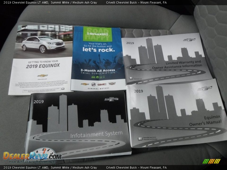 2019 Chevrolet Equinox LT AWD Summit White / Medium Ash Gray Photo #29