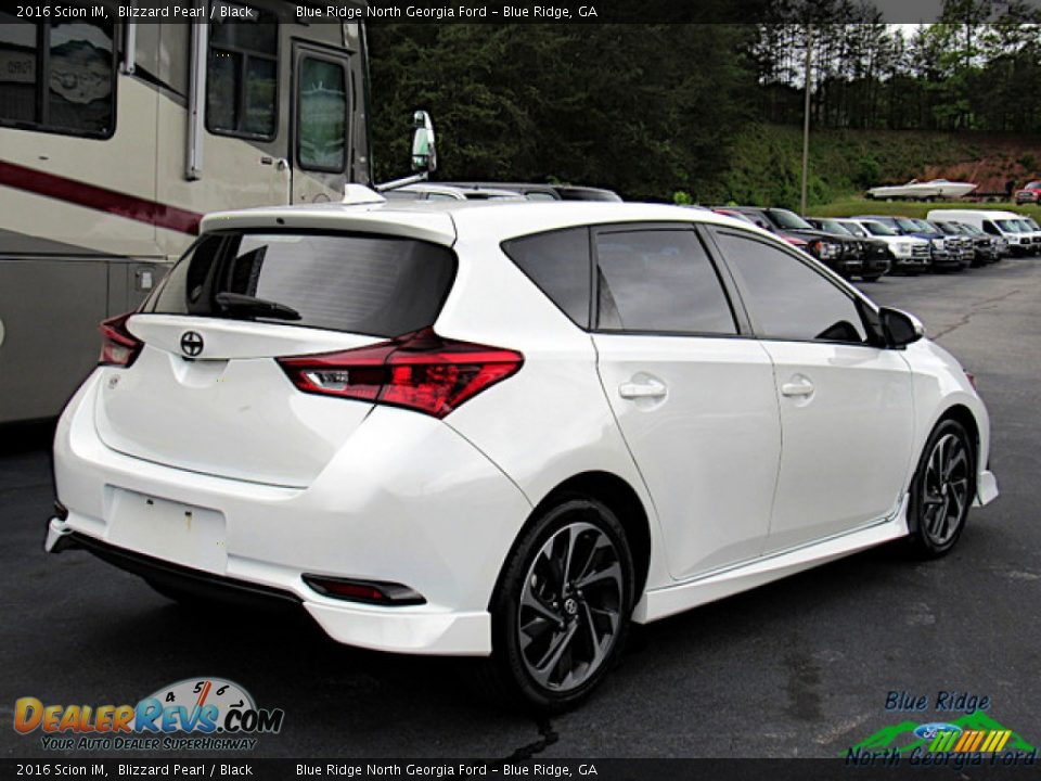 2016 Scion iM Blizzard Pearl / Black Photo #5