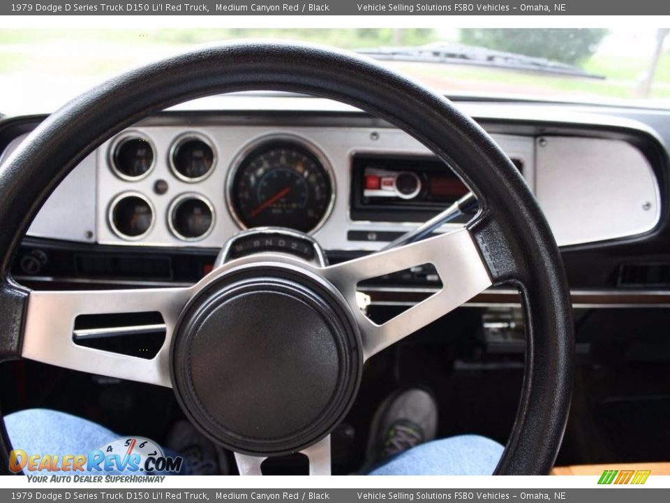 1979 Dodge D Series Truck D150 Li'l Red Truck Steering Wheel Photo #12