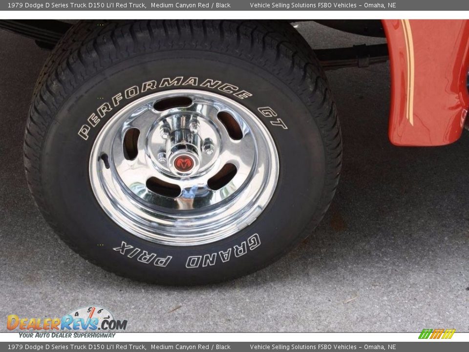 1979 Dodge D Series Truck D150 Li'l Red Truck Wheel Photo #13