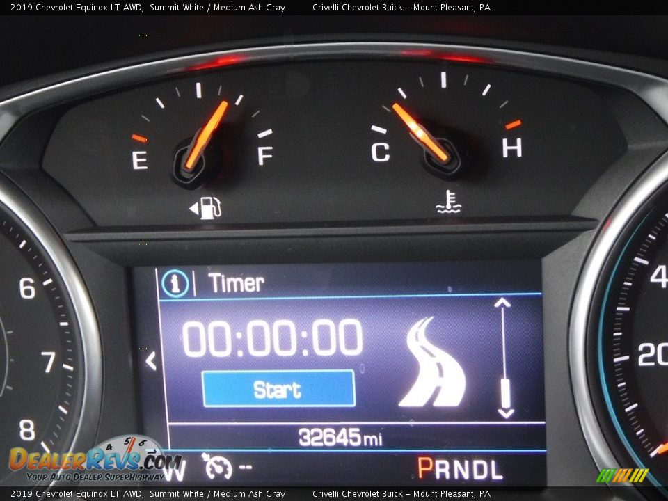 2019 Chevrolet Equinox LT AWD Summit White / Medium Ash Gray Photo #33