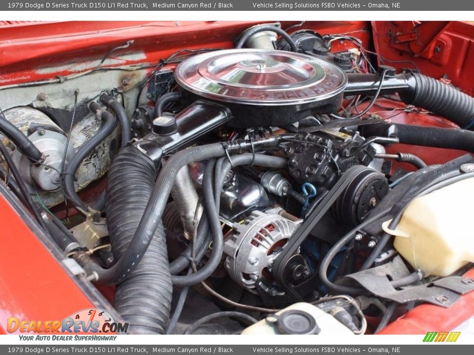 1979 Dodge D Series Truck D150 Li'l Red Truck 360 ci OHV 16-Valve V8 Engine Photo #16