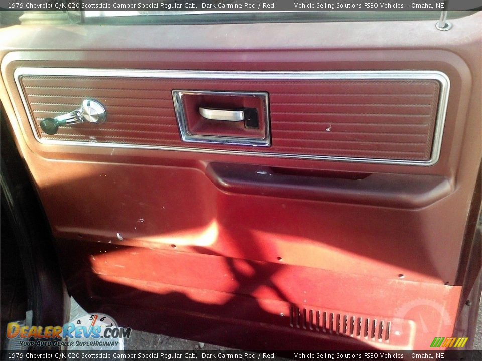 Door Panel of 1979 Chevrolet C/K C20 Scottsdale Camper Special Regular Cab Photo #10