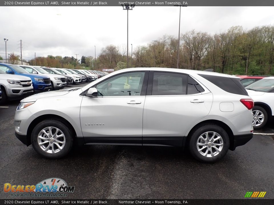 2020 Chevrolet Equinox LT AWD Silver Ice Metallic / Jet Black Photo #2