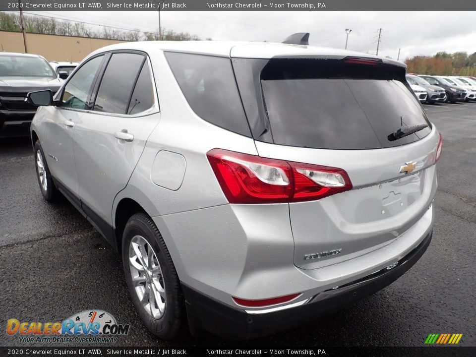 2020 Chevrolet Equinox LT AWD Silver Ice Metallic / Jet Black Photo #3