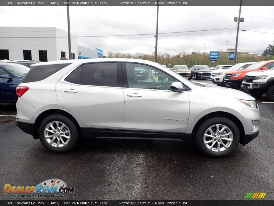 2020 Chevrolet Equinox LT AWD Silver Ice Metallic / Jet Black Photo #6