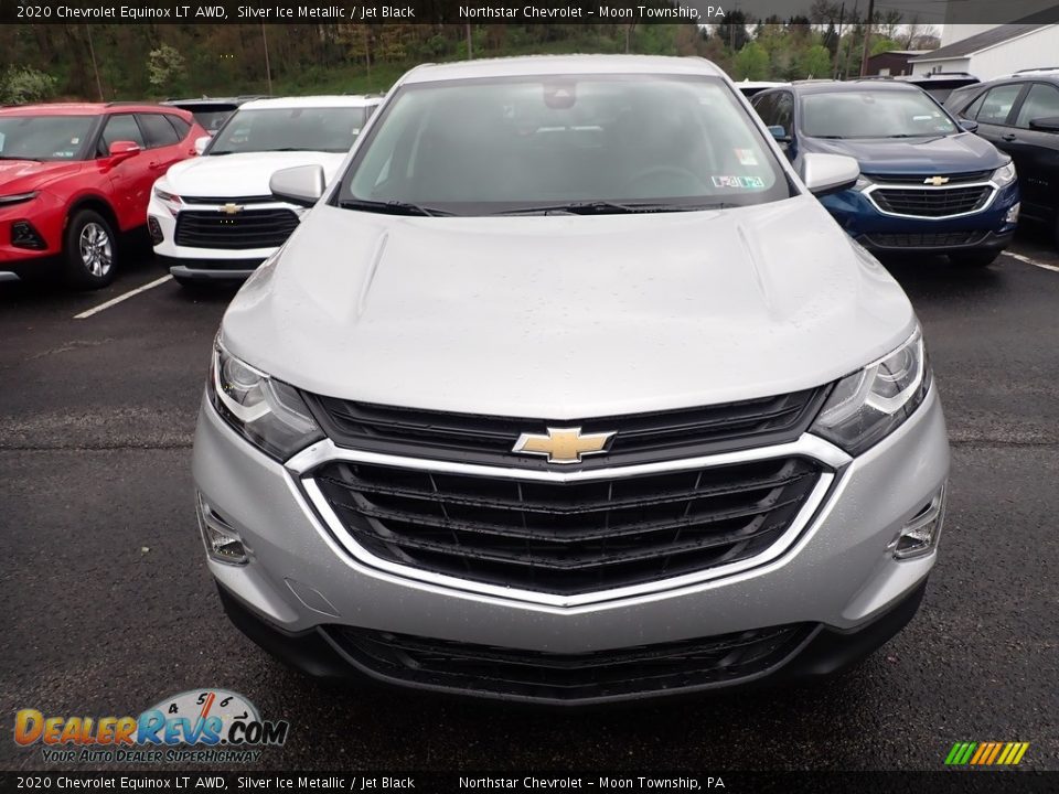 2020 Chevrolet Equinox LT AWD Silver Ice Metallic / Jet Black Photo #7
