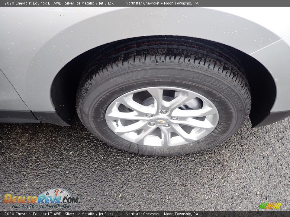 2020 Chevrolet Equinox LT AWD Silver Ice Metallic / Jet Black Photo #8