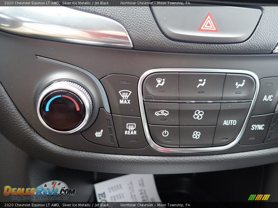 2020 Chevrolet Equinox LT AWD Silver Ice Metallic / Jet Black Photo #18