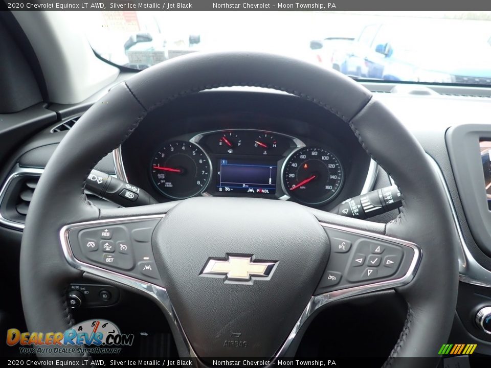 2020 Chevrolet Equinox LT AWD Silver Ice Metallic / Jet Black Photo #19