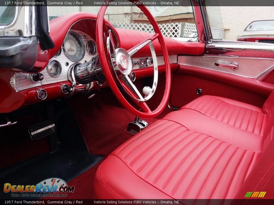 Front Seat of 1957 Ford Thunderbird  Photo #12