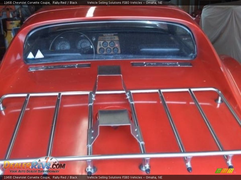 1968 Chevrolet Corvette Coupe Rally Red / Black Photo #8