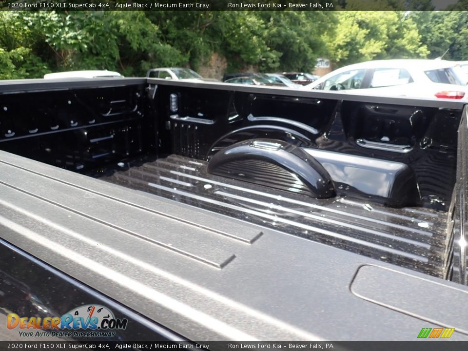 2020 Ford F150 XLT SuperCab 4x4 Agate Black / Medium Earth Gray Photo #6