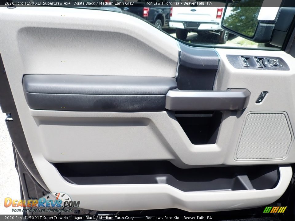 2020 Ford F150 XLT SuperCrew 4x4 Agate Black / Medium Earth Gray Photo #13