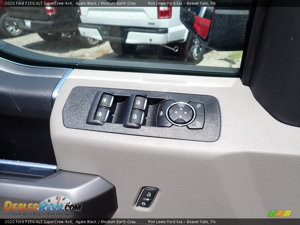 2020 Ford F150 XLT SuperCrew 4x4 Agate Black / Medium Earth Gray Photo #19