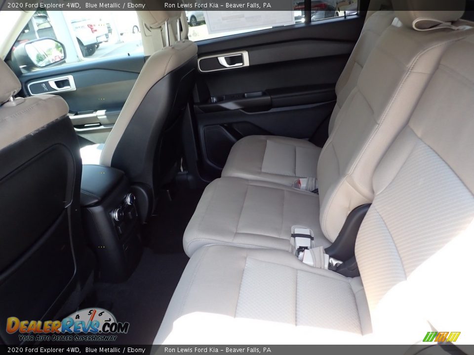 2020 Ford Explorer 4WD Blue Metallic / Ebony Photo #9