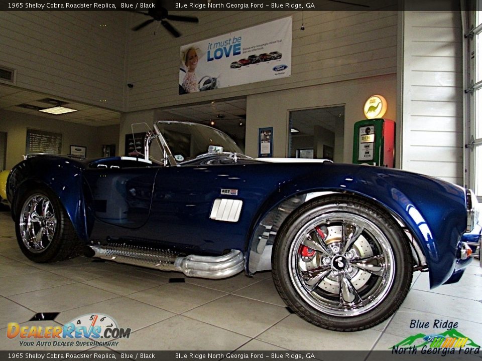 1965 Shelby Cobra Roadster Replica Blue / Black Photo #7