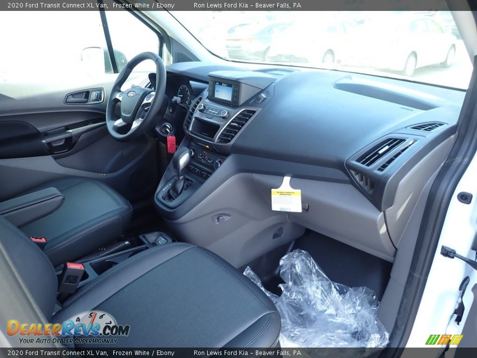 2020 Ford Transit Connect XL Van Frozen White / Ebony Photo #3