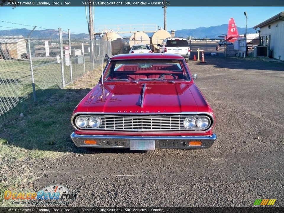 Red 1964 Chevrolet El Camino  Photo #2