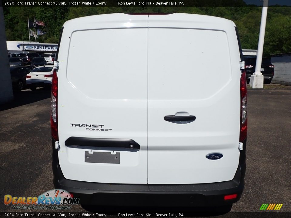 2020 Ford Transit Connect XL Van Frozen White / Ebony Photo #6