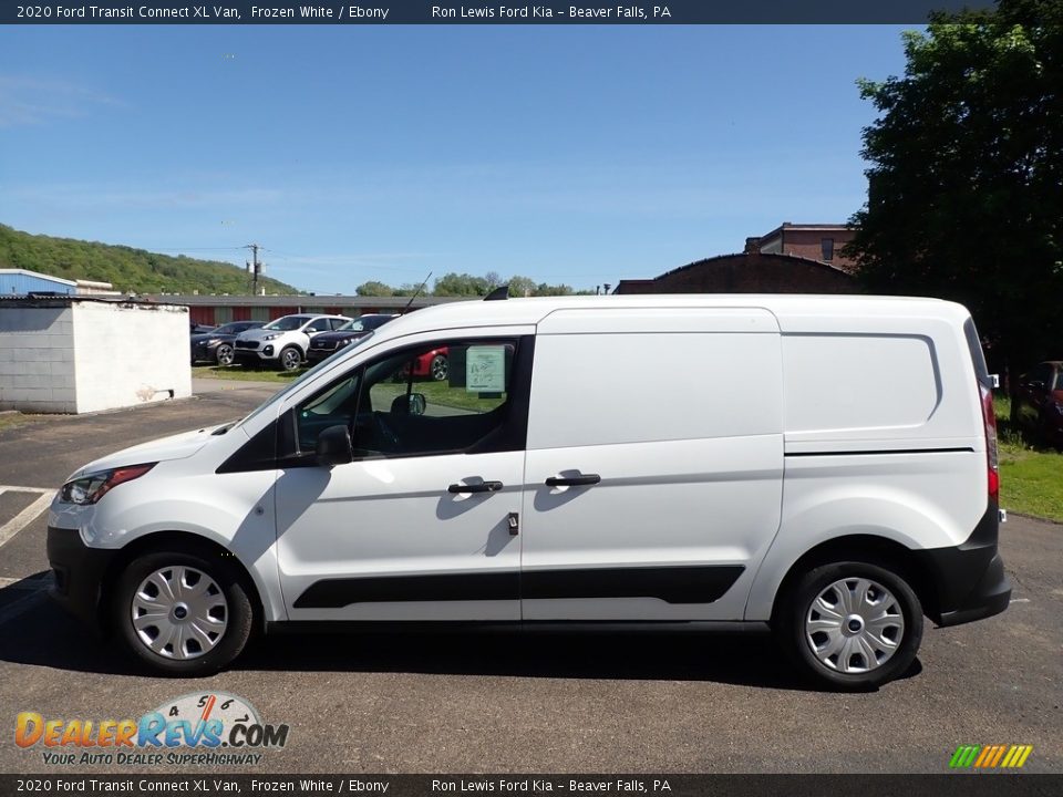 2020 Ford Transit Connect XL Van Frozen White / Ebony Photo #9