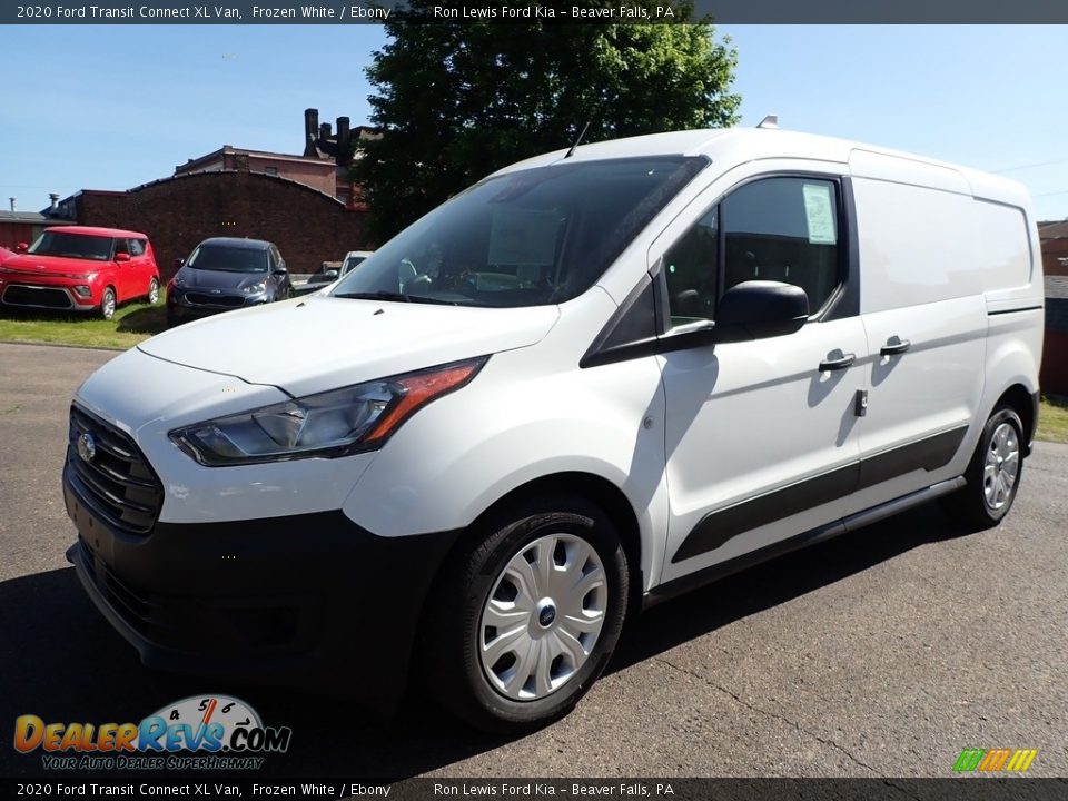 2020 Ford Transit Connect XL Van Frozen White / Ebony Photo #10