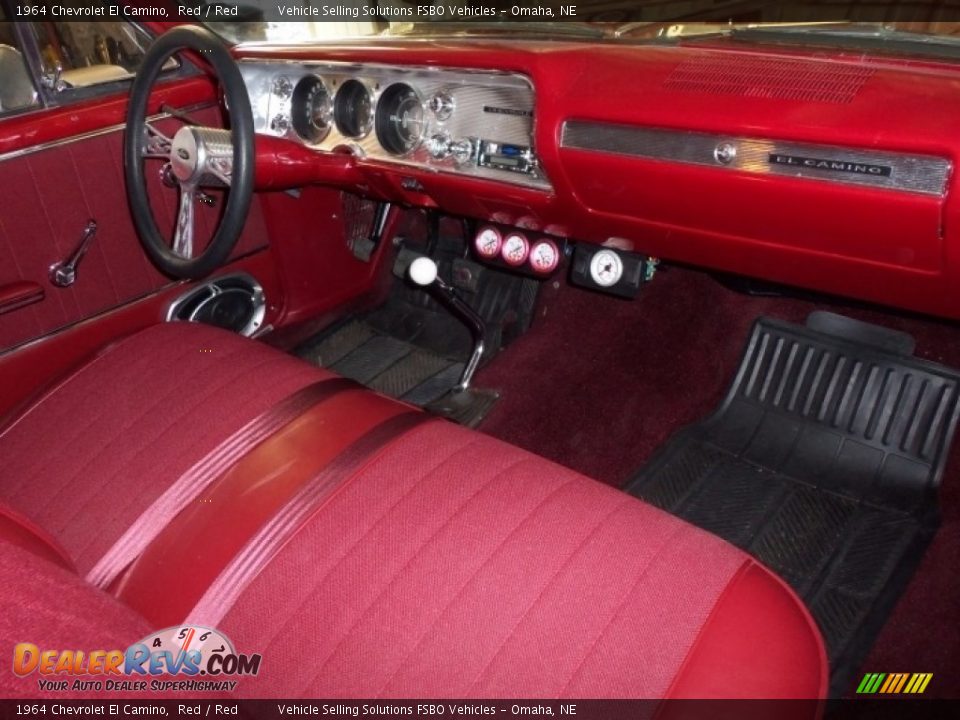 Front Seat of 1964 Chevrolet El Camino  Photo #12