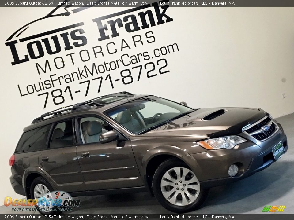 2009 Subaru Outback 2.5XT Limited Wagon Deep Bronze Metallic / Warm Ivory Photo #2