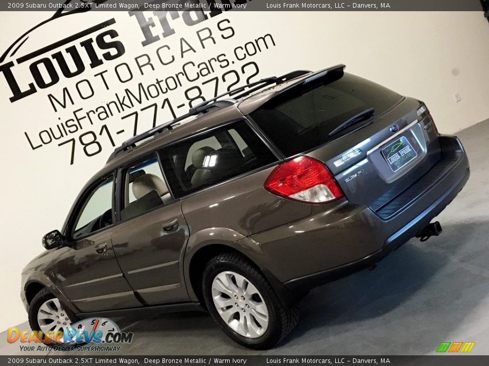 2009 Subaru Outback 2.5XT Limited Wagon Deep Bronze Metallic / Warm Ivory Photo #3