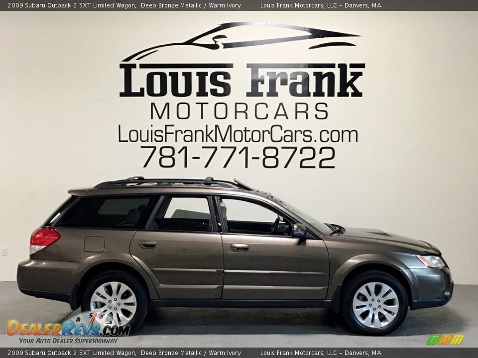 2009 Subaru Outback 2.5XT Limited Wagon Deep Bronze Metallic / Warm Ivory Photo #6