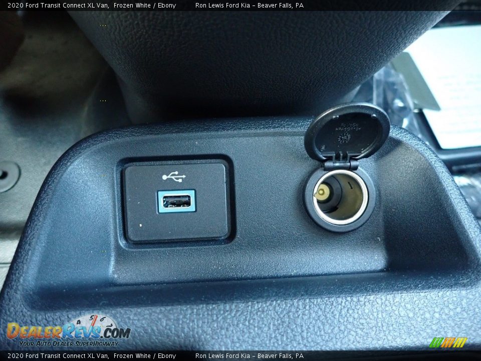 2020 Ford Transit Connect XL Van Frozen White / Ebony Photo #20