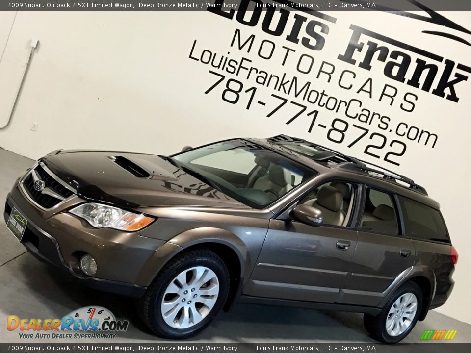 2009 Subaru Outback 2.5XT Limited Wagon Deep Bronze Metallic / Warm Ivory Photo #16