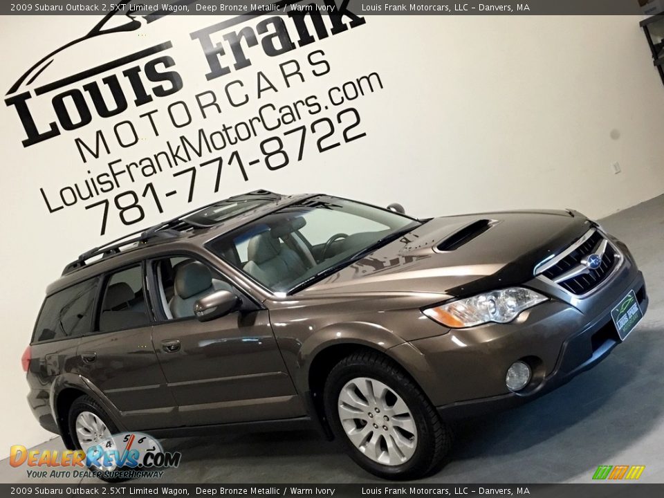 2009 Subaru Outback 2.5XT Limited Wagon Deep Bronze Metallic / Warm Ivory Photo #17