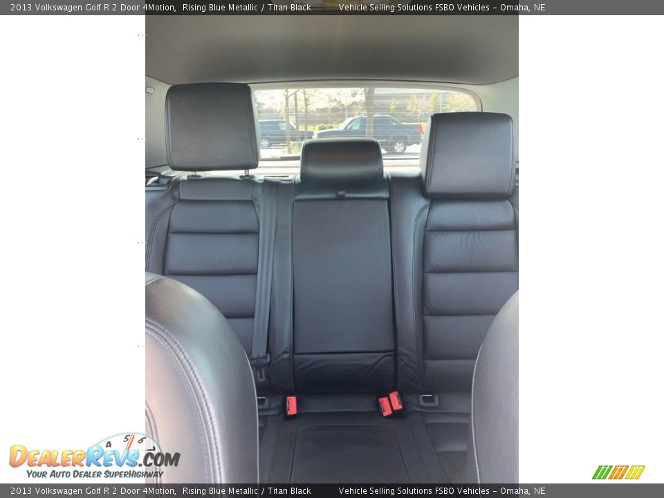 2013 Volkswagen Golf R 2 Door 4Motion Rising Blue Metallic / Titan Black Photo #22