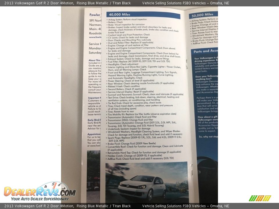 2013 Volkswagen Golf R 2 Door 4Motion Rising Blue Metallic / Titan Black Photo #30