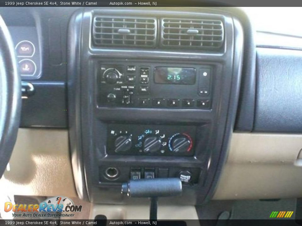 1999 Jeep Cherokee SE 4x4 Stone White / Camel Photo #13