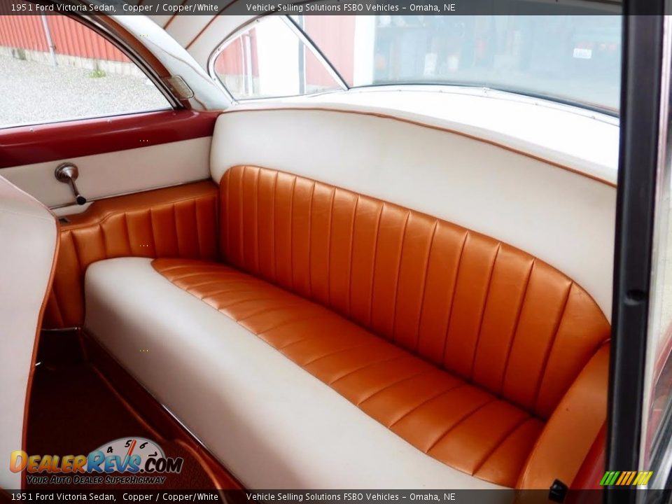 Rear Seat of 1951 Ford Victoria Sedan Photo #10