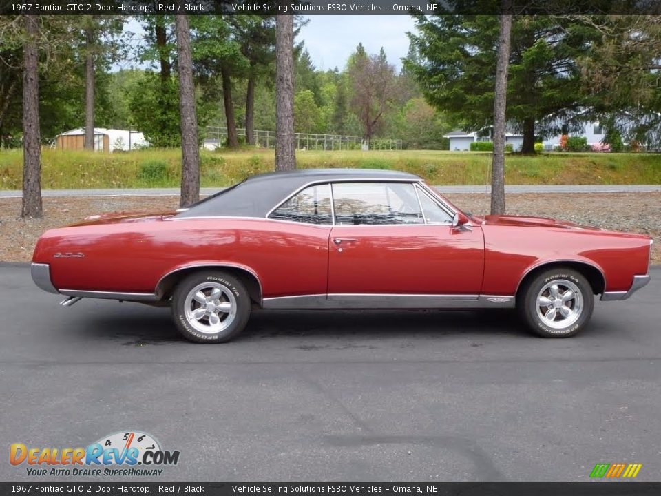 Red 1967 Pontiac GTO 2 Door Hardtop Photo #1